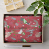 kerstcadeau voor Italiaans Greyhound Dog Tissuepapier (Geschenk)