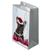 kerstcadeau voor kerstcadeau klein cadeauzakje (Voorkant Gekanteld)