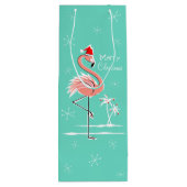 kerstcadeau voor kerstwijn wijn cadeautas (Achterkant)