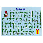 kerstcadeau voor Maze Gift Groot Cadeauzakje (Voorkant)