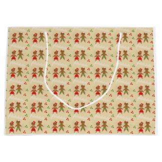 kerstcadeau voor ontbijtkoek groot cadeauzakje