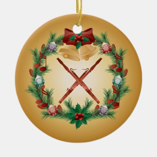 kerstcadeau voor ornament Music Gift (Voorkant)