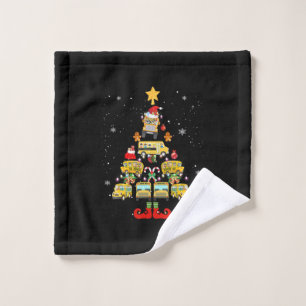kerstcadeau voor schoolbuschauffeur washandje