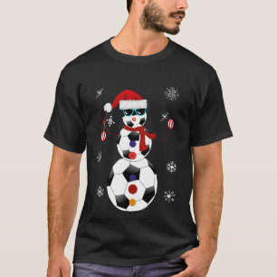 kerstcadeau voor Snowman Santa Hat Gift T-shirt