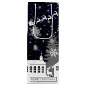 kerstcadeau voor Wijnwijn Wijn Cadeautas (Voorkant)