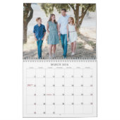 Kerstcadeau Winter Foliage Red Green Photo Kalender (Mar 2026)