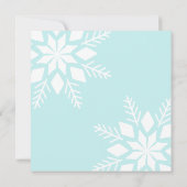 kerstcadeau Winter Holyday Kaart (Achterkant)