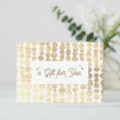 kerstcadeaubon (Staand voorkant)