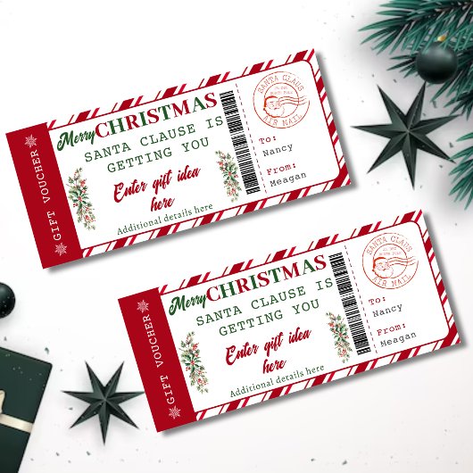 Kerstcadeaubon | Kerstcoupon