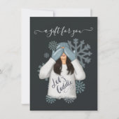 Kerstcadeaubon voor bedrijven (Voorkant)