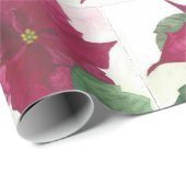 kerstcadeaubonade van Poinsettia Cadeaupapier (Rol Hoek)