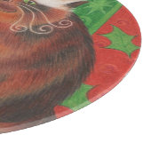 kerstcadeaubord snijplank (Hoek)