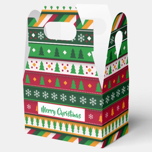 kerstcadeaudoos bedankdoosjes (Geopend)