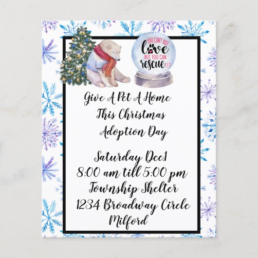 kerstcadeaugoedkeuring flyer (Voorkant)