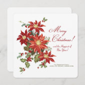 kerstcadeaukaart feestdagenkaart (Voorkant / Achterkant)