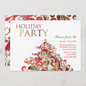 kerstcadeaukaart kaart (Voorkant / Achterkant)