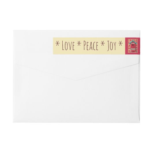 kerstcadeaulabel (Achterkant)