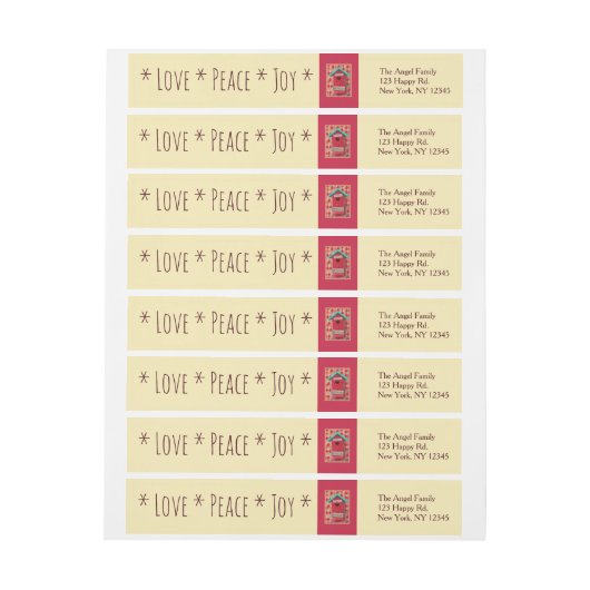 kerstcadeaulabel (Vel)