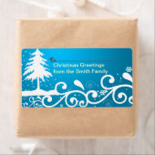 kerstcadeaulabel etiket (Insitu)