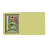 kerstcadeaulabel etiket (Voorkant)