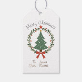 kerstcadeaulabels cadeaulabel (Voorkant)