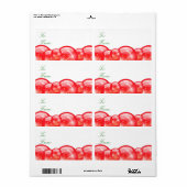 kerstcadeaulabels etiket (Full Sheet)