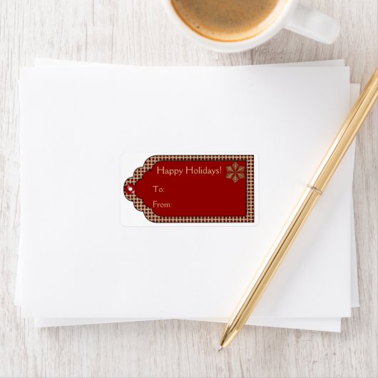 kerstcadeaulabels voor Label (Insitu)