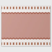 kerstcadeauomslag cadeaupapier (Vlak)