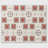 Kerstcadeaupapier" Cadeaupapier (Vlak)