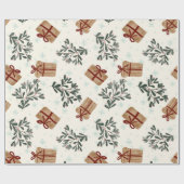 kerstcadeaupapier cadeaupapier (Vlak)