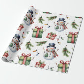 Kerstcadeaupapier Cadeaupapier (Uitgerold)