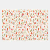 kerstcadeaupapier inpakpapier vel (Voorkant 2)