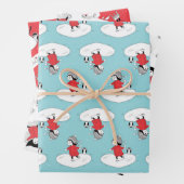 kerstcadeaupapier inpakpapier vel (In situ)