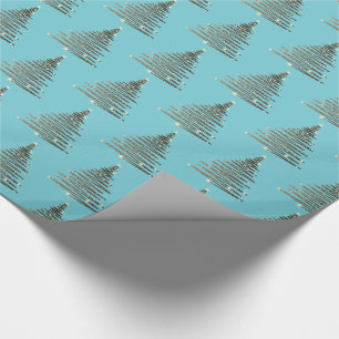 kerstcadeaupapier - Kerstkerstboom Cadeaupapier