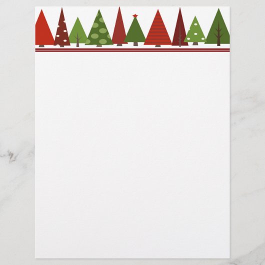 kerstcadeaupapier met kerstcadeautjes (Voorkant)