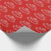 kerstcadeaupapier met kerstcadeautjes cadeaupapier (Hoek)