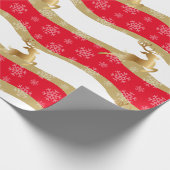 kerstcadeaupapier met kerstcadeautjes cadeaupapier (Hoek)