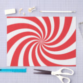 kerstcadeaupapier Peppermint-snoepriet Tissuepapier (Craft)
