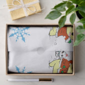 kerstcadeaupapier, Teddy Bear Tissuepapier (Geschenk)