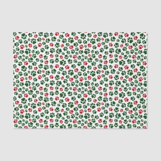 kerstcadeaupapier tissuepapier (Voorkant)