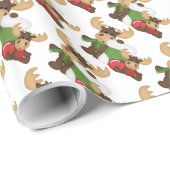 kerstcadeaupapier voor kerstcadeaubonnen cadeaupapier (Rol Hoek)