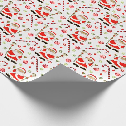 kerstcadeaupapier voor lacrosse kerstcadeaus cadeaupapier (Hoek)