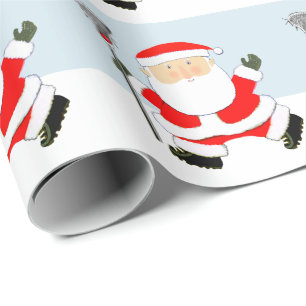 kerstcadeaupapier voor lacrosse kerstfeestdagen cadeaupapier