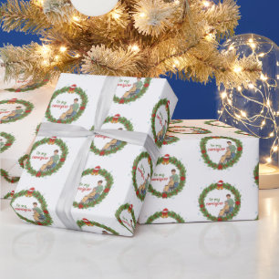 Kerstcadeaupapier voor mijn mantelzorger cadeaupapier