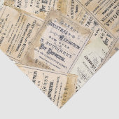  kerstcadeaupapier voor Toyland Tissuepapier (Detail)