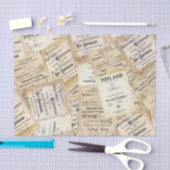  kerstcadeaupapier voor Toyland Tissuepapier (Craft)