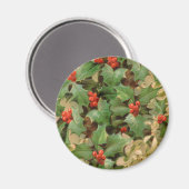 kerstcadeaupatroon — feestelijk design magneet (Voorkant / Achterkant)