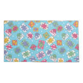 kerstcadeaupatroon kussensloop (Achterkant-Links)