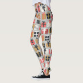 kerstcadeaupatroon leggings (Links)