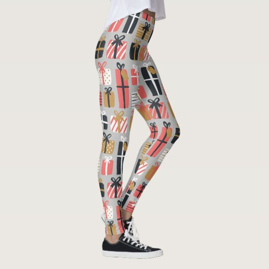 kerstcadeaupatroon leggings (Rechts)